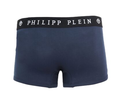 Philipp Plein - Blue Cotton Men Boxer