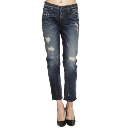 Jacob Cohen - Blue Cotton Women Jeans