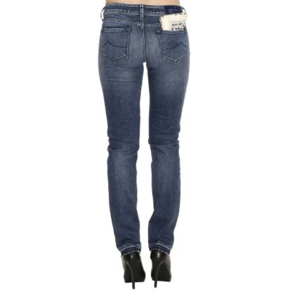 Jacob Cohen - Blue Cotton Women Slim-Fit Jean