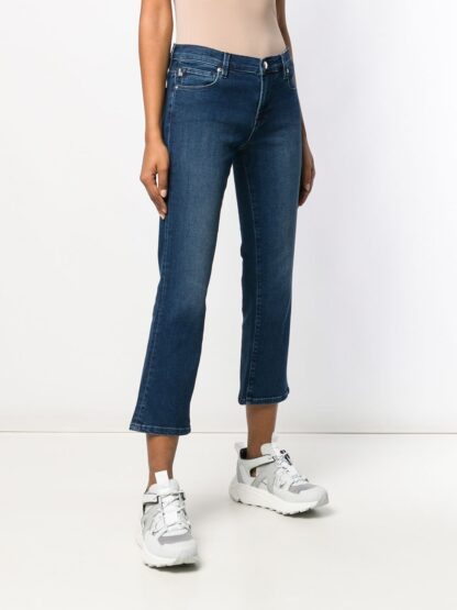 Love Moschino - Blue Cotton Women's Cropped Jean