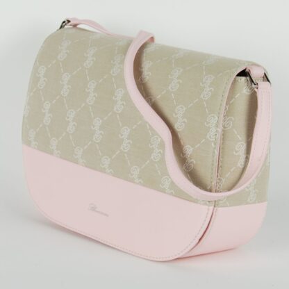 Blumarine - Pink Cotton Women Crossbody Bag