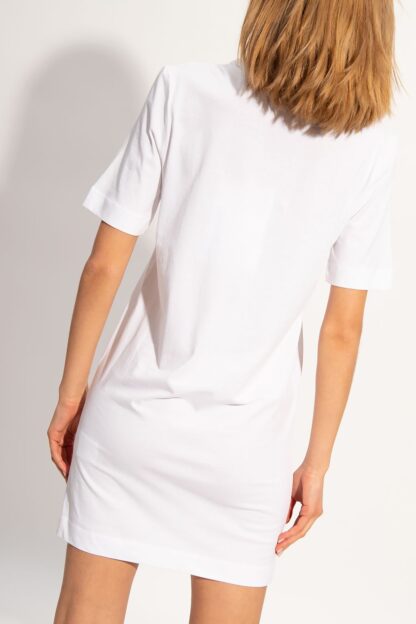 Love Moschino - White Cotton Women Dress