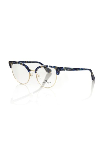 Frankie Morello - Blue Metallic Fiber Women Frame