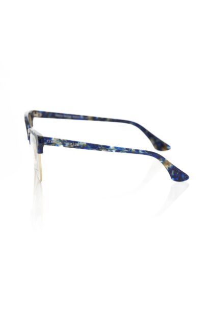 Frankie Morello - Blue Metallic Fiber Women Frame