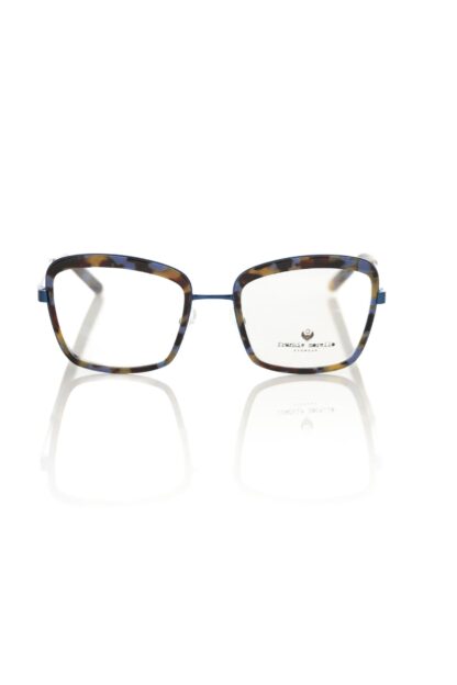 Frankie Morello - Blue Metallic Women's Eyeglass Frame