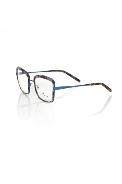 Frankie Morello - Blue Metallic Women's Eyeglass Frame