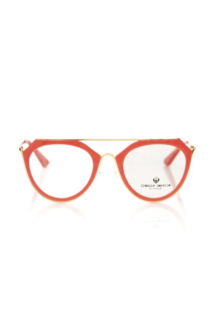 Frankie Morello - Red Acetate Women Frame