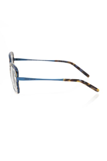 Frankie Morello - Blue Metallic Women's Eyeglass Frame