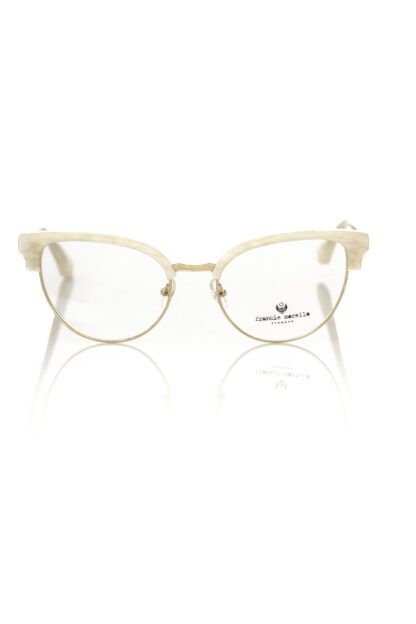 Frankie Morello - White Metallic Women's Frame