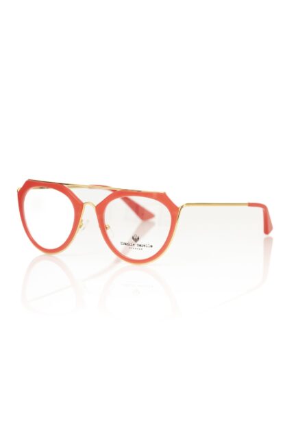 Frankie Morello - Red Acetate Women Frame