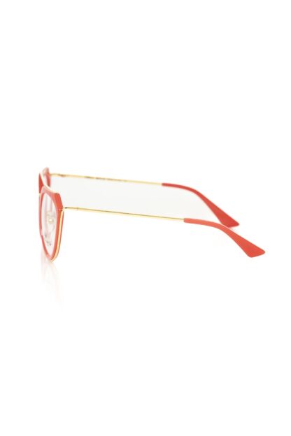 Frankie Morello - Red Acetate Women Frame