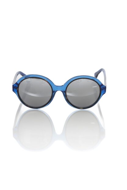 Frankie Morello - Blue Acetate Women Sunglass