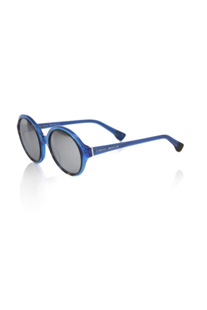 Frankie Morello - Blue Acetate Women Sunglass