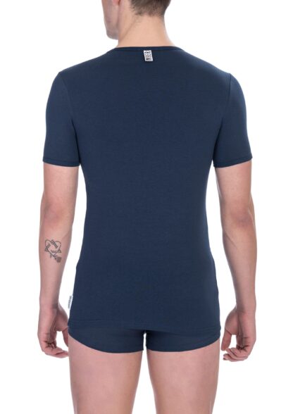 Bikkembergs - Blue Cotton Men T-Shirt