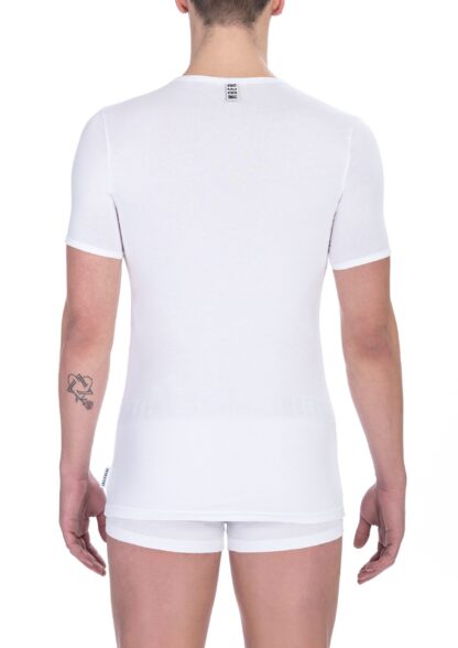 Bikkembergs - White Cotton Men T-Shirt