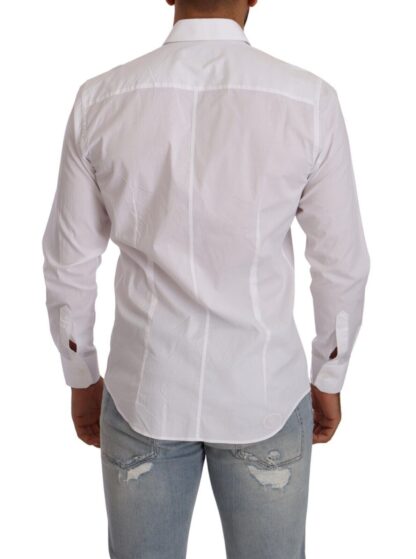 Dolce & Gabbana - Elegant White Martini Dress Shirt