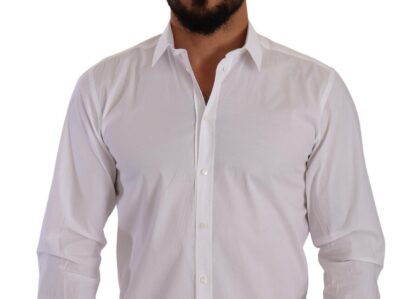 Dolce & Gabbana - Elegant White Martini Dress Shirt