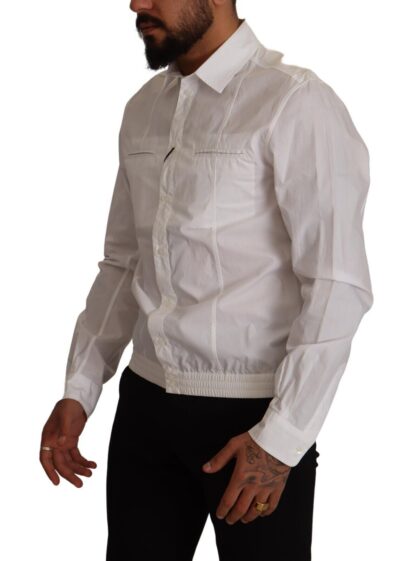 Dolce & Gabbana - Elegant Italian White Cotton Shirt