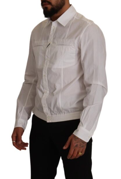 Dolce & Gabbana - Elegant Italian White Cotton Shirt