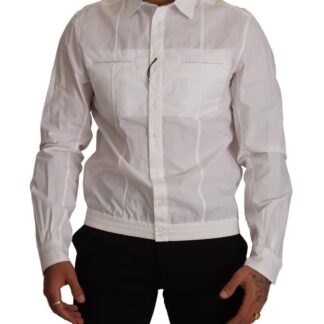 Dolce & Gabbana - Elegant Slim Fit White Dress Shirt