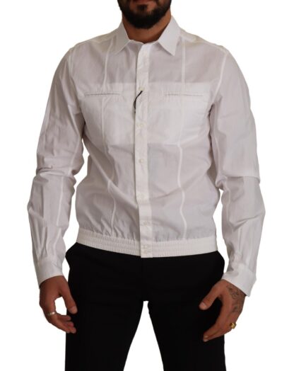 Dolce & Gabbana - Elegant Italian White Cotton Shirt