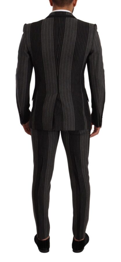 Dolce & Gabbana - Elegant Striped Three-Piece Suit