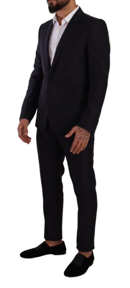 Dolce & Gabbana - Elegant Slim Fit Wool Silk Cashmere Men's Suit