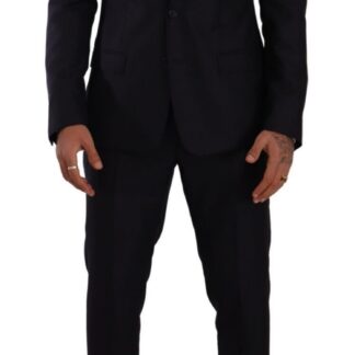 Dolce & Gabbana - Elegant Gray Slim Fit Wool Suit