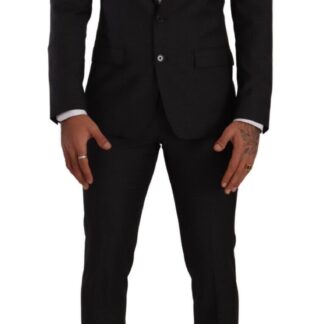 Dolce & Gabbana - Elegant Purple Wool 3-Piece Men's Suit