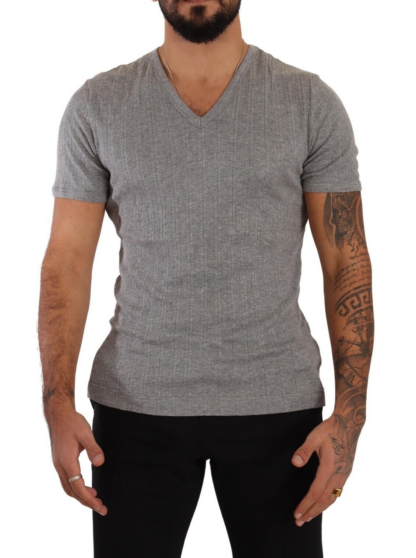 Dolce & Gabbana - Deep V-Neck Luxury Underwear Tee