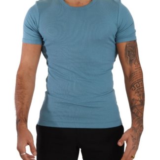 Dolce & Gabbana - Elegant V-Neck Silk Blend Tee