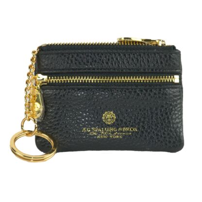 A.G. Spalding & Bros - Black Leather Women Keychain