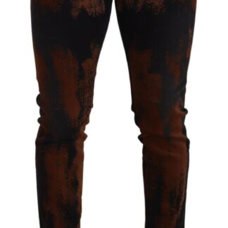 Dolce & Gabbana - Slim Fit Patterned Skinny Jeans