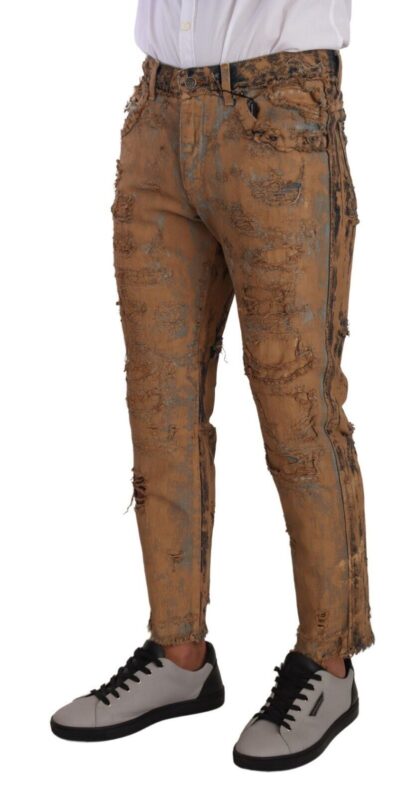 Dolce & Gabbana - Authentic Distressed Denim Classic Trousers