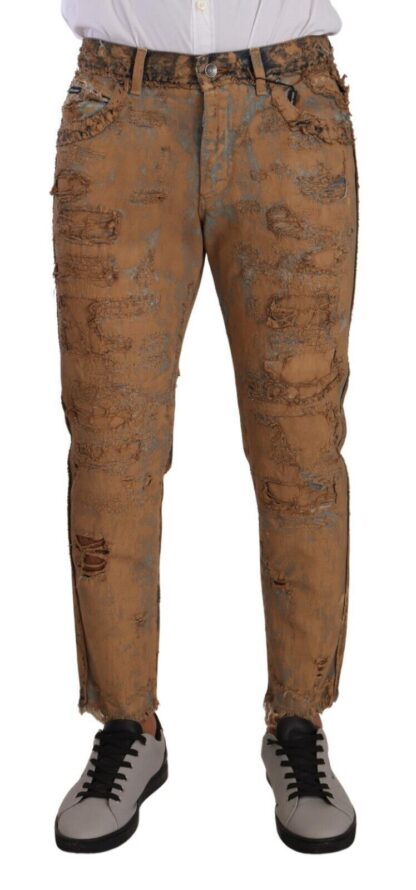 Dolce & Gabbana - Authentic Distressed Denim Classic Trousers