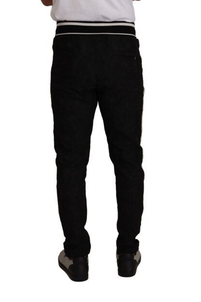 Dolce & Gabbana - Elegant Black Jogging Sweat Pants