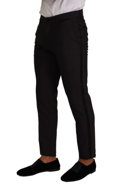 Dolce & Gabbana - Elegant Skinny Tuxedo Trousers