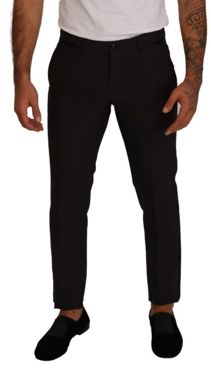 Dolce & Gabbana - Elegant Skinny Tuxedo Trousers