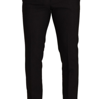 Dolce & Gabbana - Elegant Slim-Fit Tuxedo Trousers