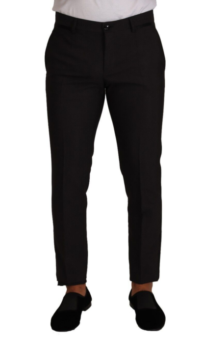 Dolce & Gabbana - Elegant Skinny Tuxedo Trousers