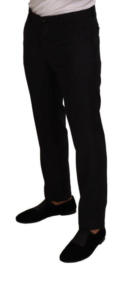 Dolce & Gabbana - Elegant Slim-Fit Tuxedo Trousers