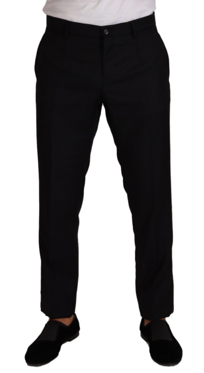 Dolce & Gabbana - Elegant Slim-Fit Tuxedo Trousers