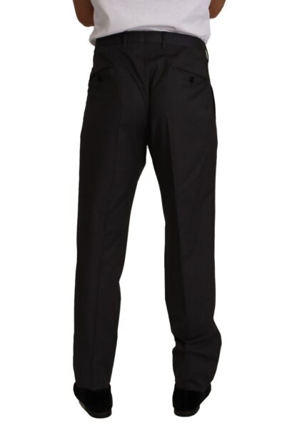 Dolce & Gabbana - Elegant Grey Wool Dress Trousers