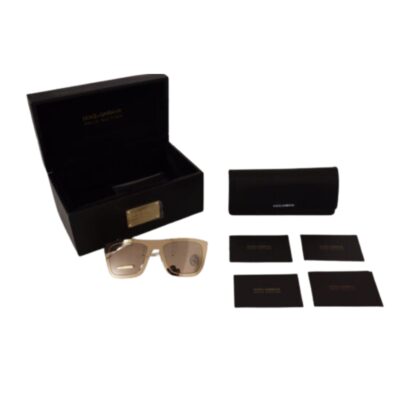 Dolce & Gabbana - Elegant Gold Plated Unisex Sunglasses