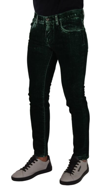 Dolce & Gabbana - Sleek Cotton-Blend Skinny Denim Jeans