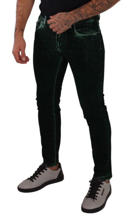 Dolce & Gabbana - Sleek Cotton-Blend Skinny Denim Jeans