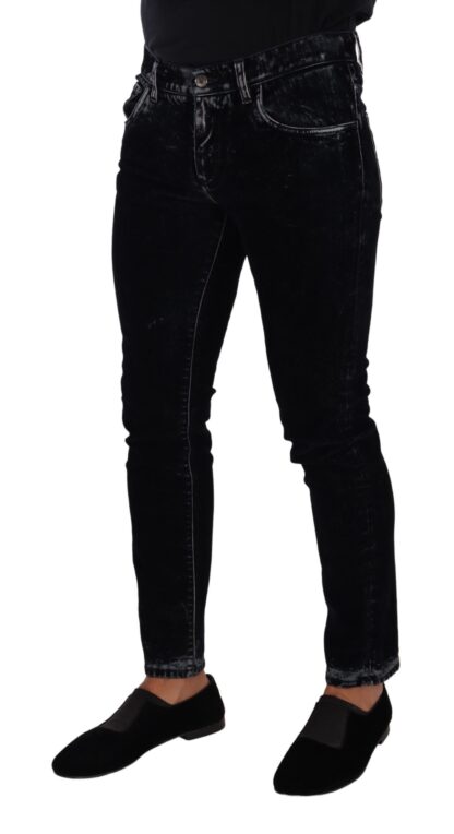 Dolce & Gabbana - Sleek Black Skinny Denim Jeans