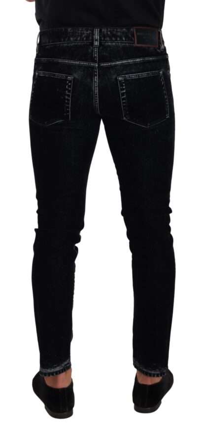 Dolce & Gabbana - Sleek Black Skinny Denim Jeans