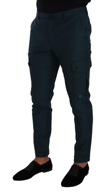 Dolce & Gabbana - Chic Skinny Cargo Wool Pants