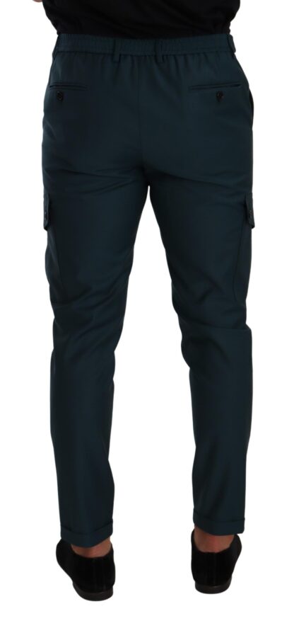 Dolce & Gabbana - Chic Skinny Cargo Wool Pants